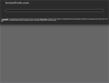 Tablet Screenshot of kremefresh.com